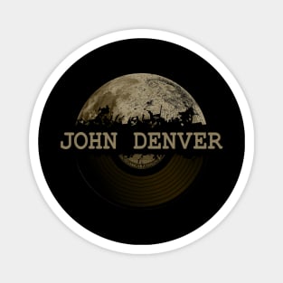 john denver gold moon vinyl Magnet